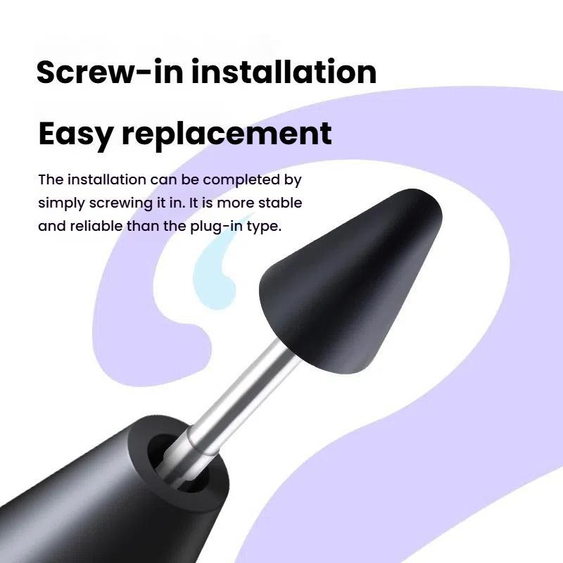 For Xiaomi Pad 6S Pro / Max 14 Focus Pen Replacement Tip Pencil Nibs, Spec: Needle White