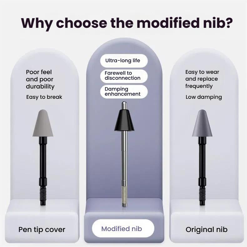 For Redmi Smart Pen Modified Tip Replacement Pencil Nib Needle Black