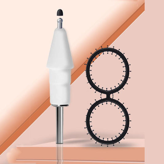 For Xiaomi Smart Pen 2nd Gen Replacement Tip Damped Needle-tip Pen Nib With 2 Circles Pen Tip Cap White