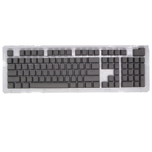 For Mechanical Keyboard 104 Keys Injection Molding PBT Keycap Set - Grey
