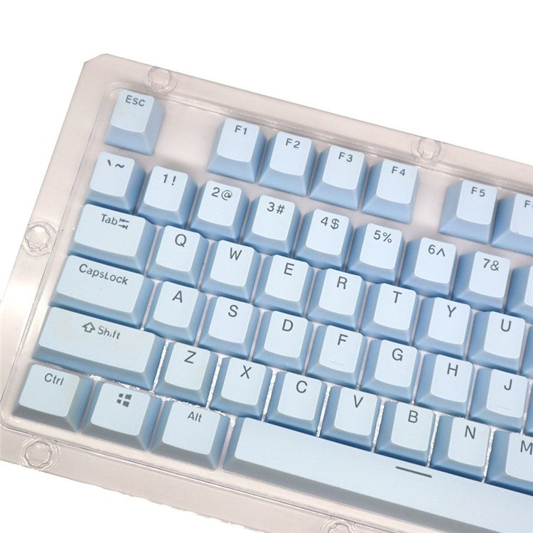 For Mechanical Keyboard 104 Keys Injection Molding PBT Keycap Set - Baby Blue