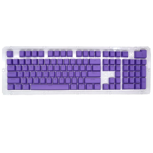 For Mechanical Keyboard 104 Keys Injection Molding PBT Keycap Set - Purple