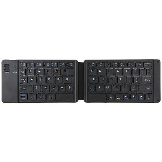 Folding Bluetooth Keyboard Intelligent Matching Home Office Keyboard with Long-lasting Battery Life - Black