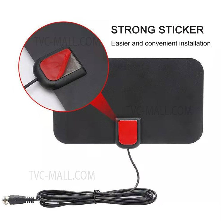 Amplified DVB-T HD Digital TV Antenna Long 3600 Miles Range Reception 4K Indoor Outdoor Antenna with Amplifier Signal