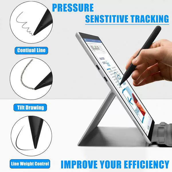 1 color as shown in the picture. Material: Metal. Metal conical tip.Compatible with Microsoft Surface Slim Pen 2 Pro 8/9/10/11/12