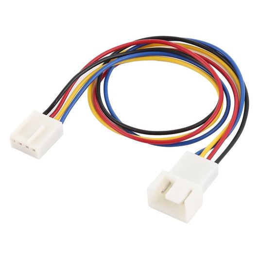4 Pin Male to Female CPU Fan PWM Deceleration Cable Temperature Control Drop Speed Cord, Length: 27cm