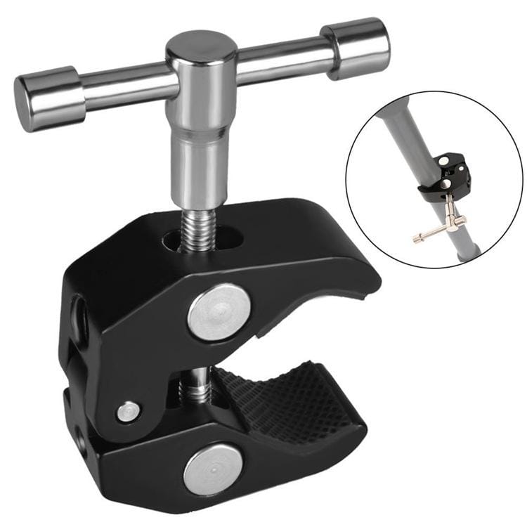 Slider Magic Mount Backhoes Large Claws Clip for SLR Cameras (Black)
