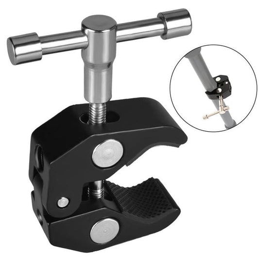 Slider Magic Mount Backhoes Large Claws Clip for SLR Cameras (Black)