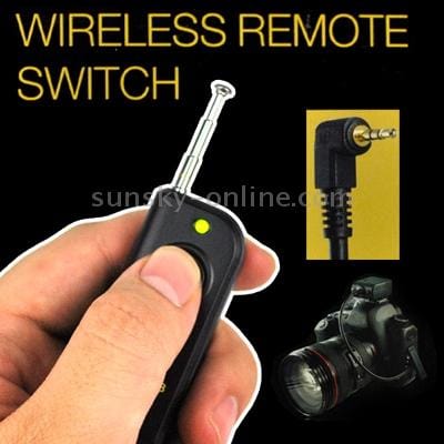 Camera Wireless Remote Switch WX2001 (Black)