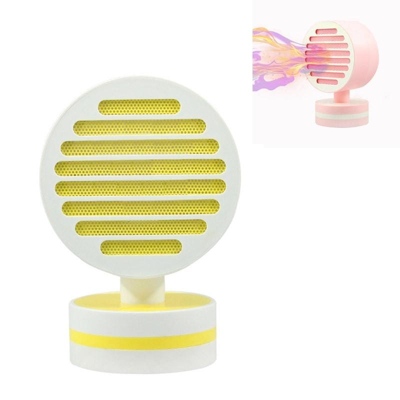 Home Desktop Mini Speedy Portable Heater CN Plug, Style:Horizontal (Lemon Yellow)