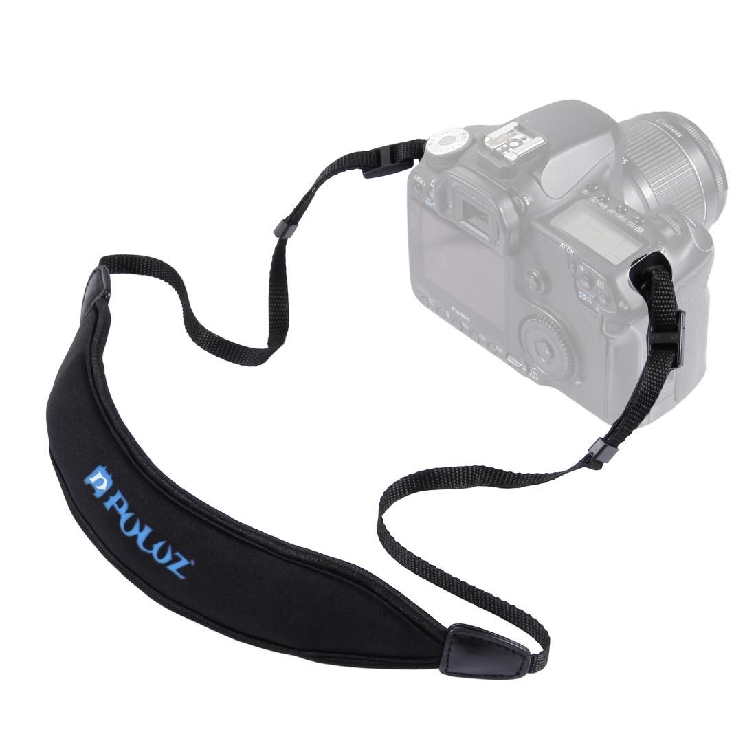 PULUZ Massage Strap, Anti-Slip Soft Diving Pad Single Shoulder Strap for SLR / DSLR Cameras
