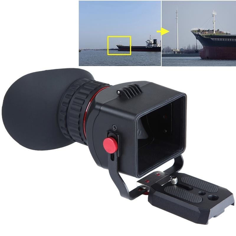 SK-VF Pro1 3.0 x 3.2 inch LCD Screen View Finder for Canon EOS / Nikon / Olympus / Lumix Camera (Black)