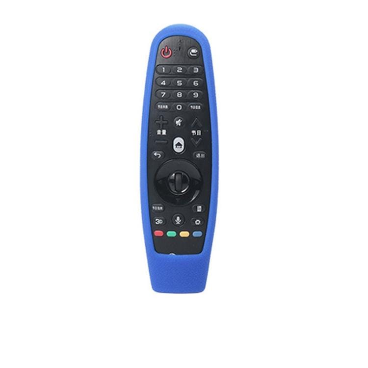 Suitable for LG Smart TV Remote Control Protective Case AN-MR600 AN-MR650a Dynamic Remote Control Silicone Case (Blue)