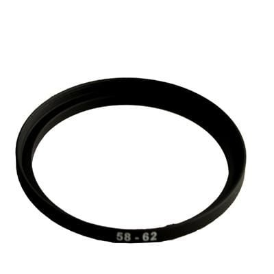 58mm-62mm Lens Stepping Ring (Black)