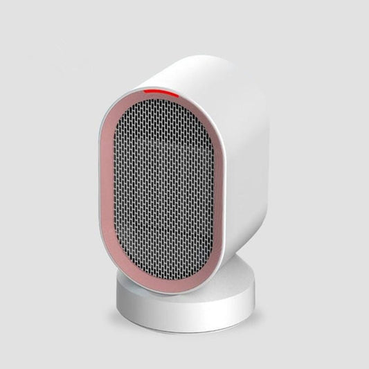 Portable Small Solar Heater Home Mini Energy Saving Moving Head Heater Desktop Electric Heater National Standard Plug, Color:White