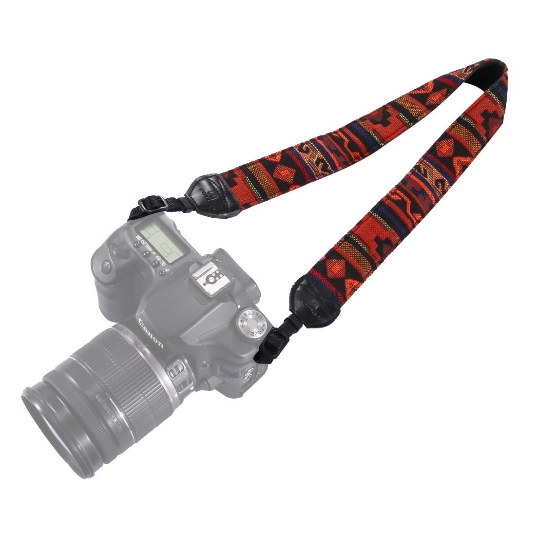 PULUZ  Retro Ethnic Style Multi-color Series Shoulder Neck Strap Camera Strap for SLR / DSLR Cameras