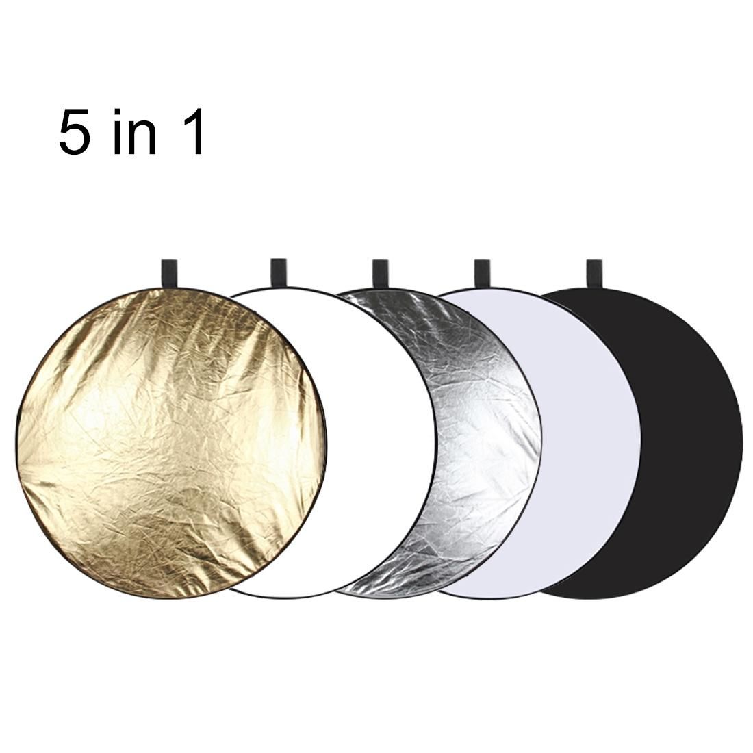 PULUZ 110cm 5 in 1  Folding Photo Studio Reflector Board (Style2)