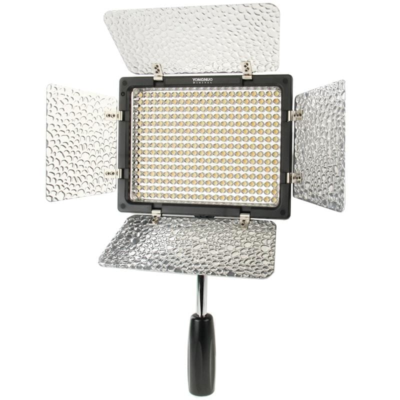 YONGNUO 300 LEDs Pro LED Studio Video Light for Canon / Nikon / Sony Camcorder DSLR (Black)
