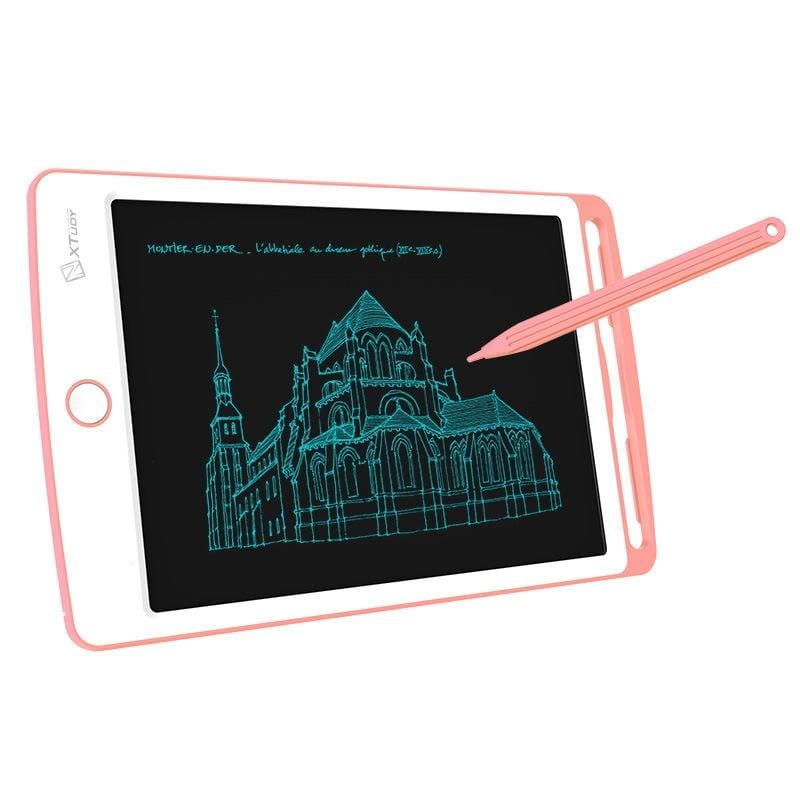 WP9308 8.5 inch LCD Writing Tablet High Brightness Handwriting Drawing Sketching Graffiti Scribble Doodle Board for Home Office Writing Drawing (Red)