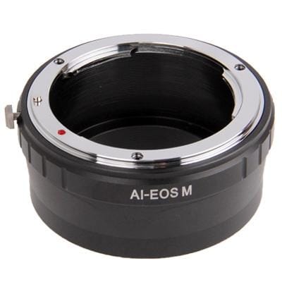 AI Lens to EOS M Lens Stepping Ring (Black)