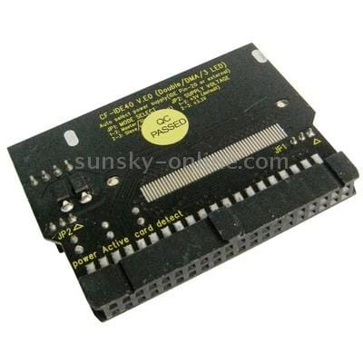 High quality CF to 3.5 inch IDE Female Adapter (Black)
