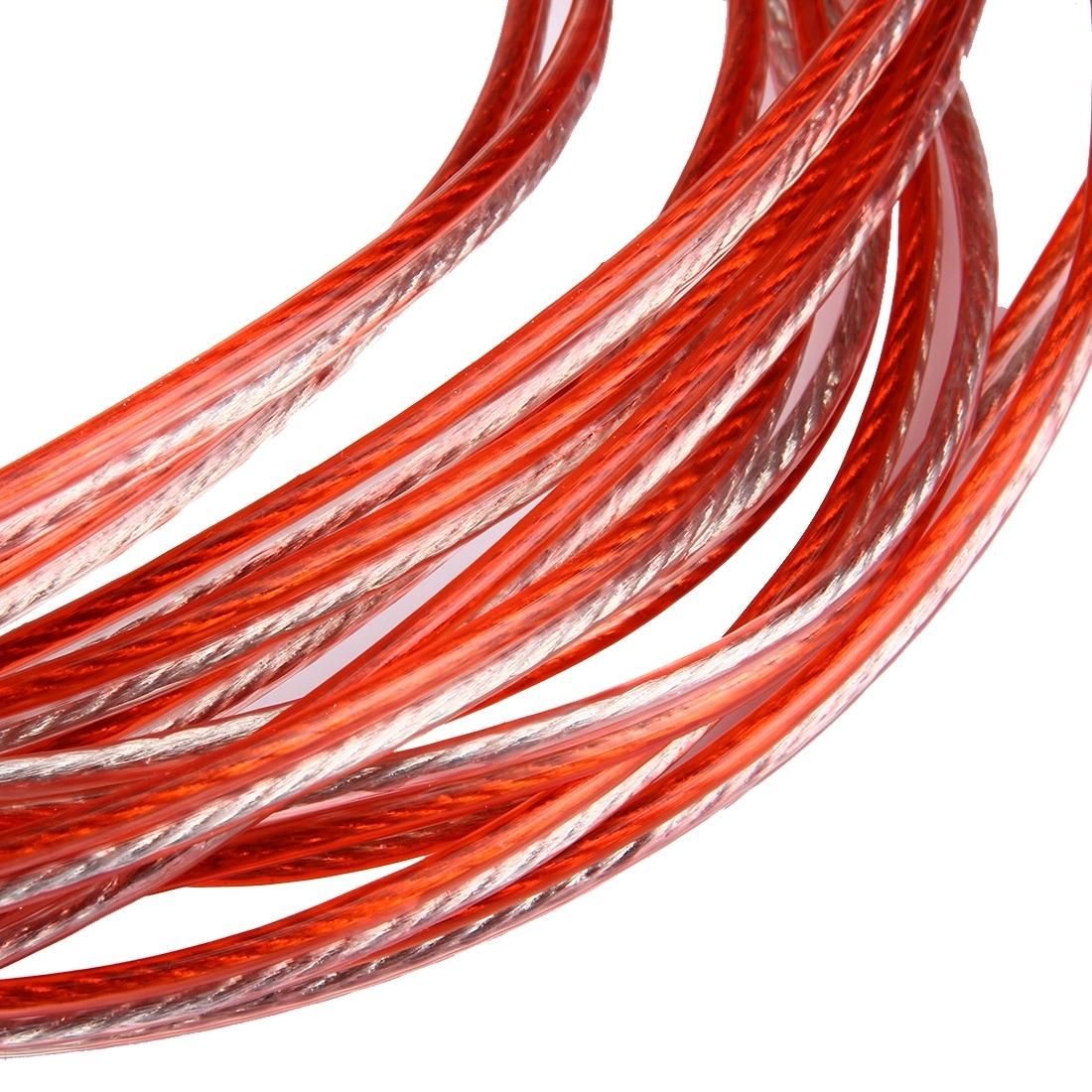 10m RVB Flexible Audio Speaker Cable, Outside Diameter: 3.8 x 7.6mm