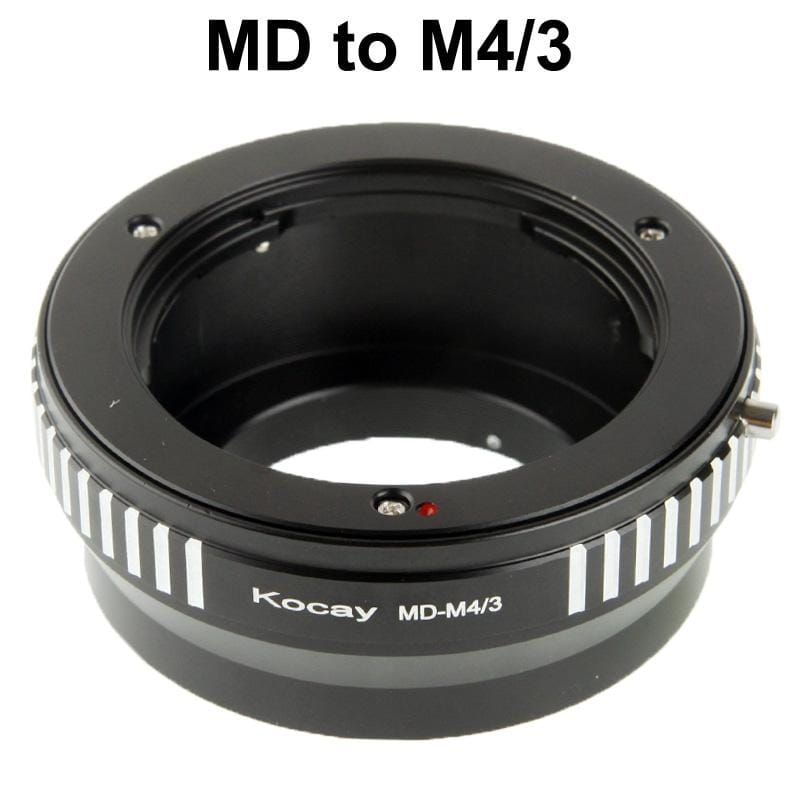 MD Lens to M4/3 Lens Mount Stepping Ring (Black)