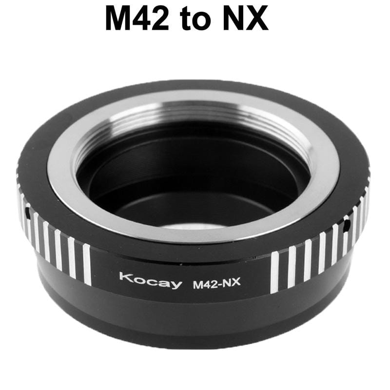 M42 Lens to NX Lens Mount Stepping Ring (Black)