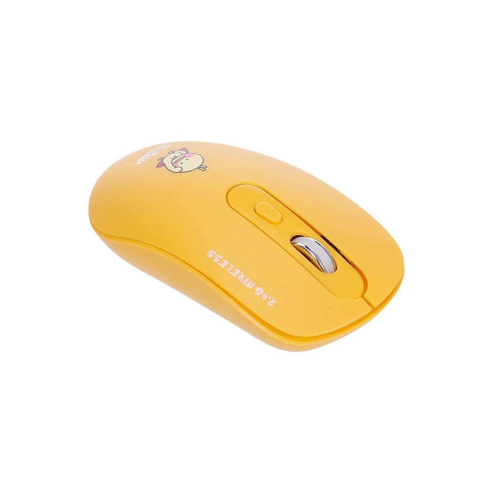 K68 Keyboard & Mouse Combo 2.4GHz Wireless Cute Retro Round