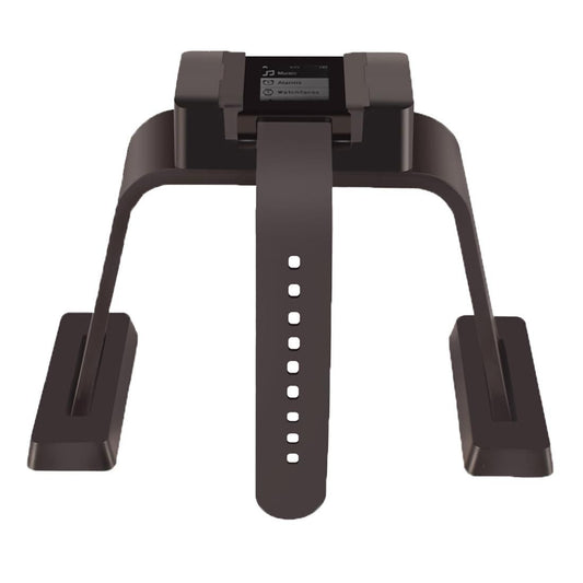 For Pebble 1 CE / RoHS / FCC Certificated Charger Charging Dock Base Cradle Holder with 1.2m Charging Cable (Black)