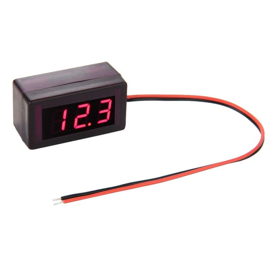 V42D 2 Wires Green Light Display Mini Digital Voltage Panel Meter, Measure Voltage: DC DC 1.7-25V (Style3)