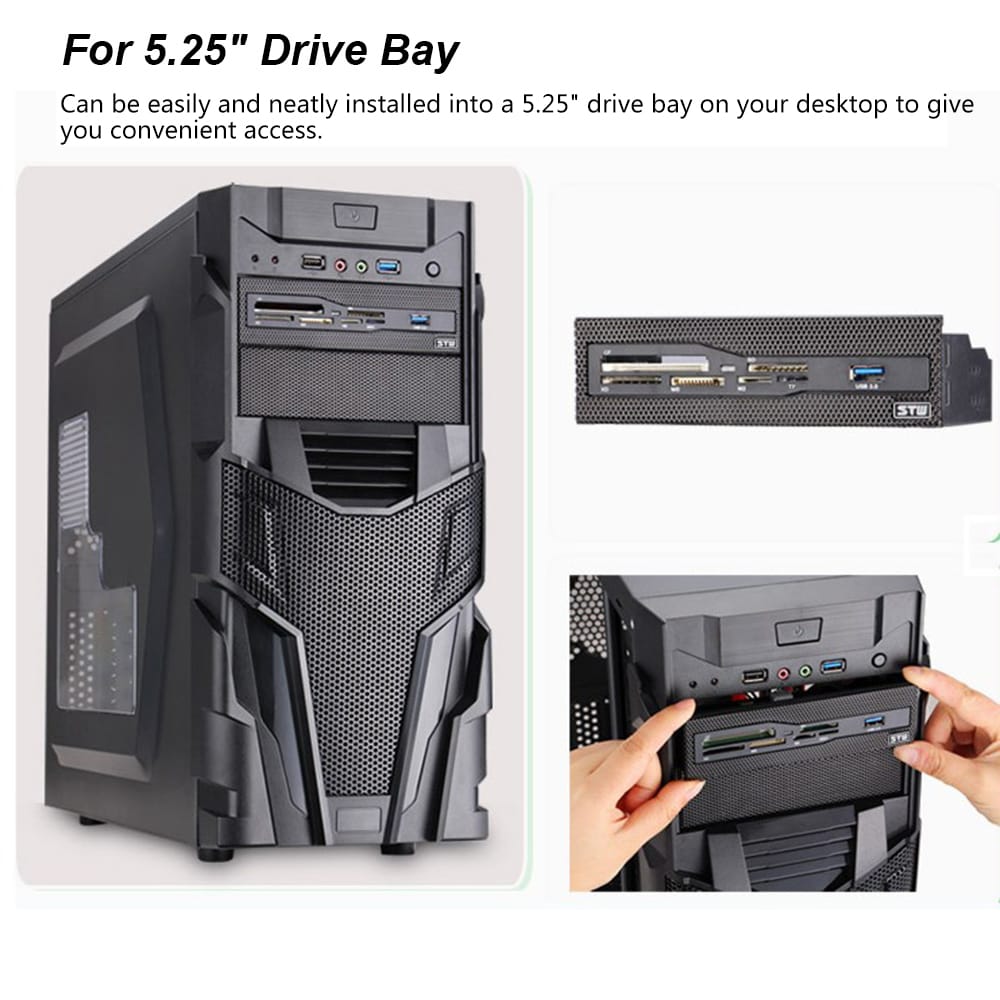 Sunshine-tipway STW 5.25" Internal Card Reader Media