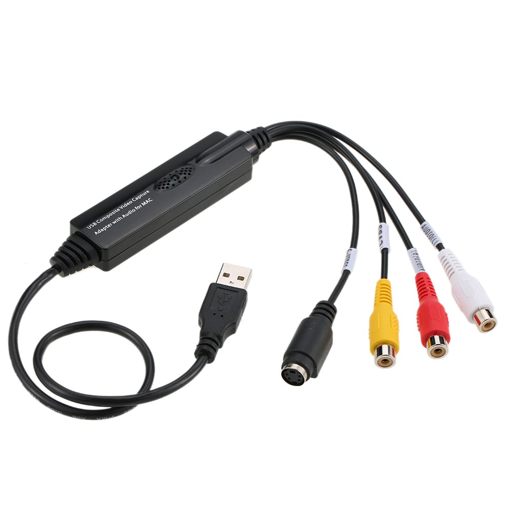 USB Video Audio Capture Grabber Recorder Adapter Card for