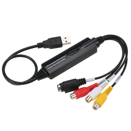 USB Video Audio Capture Grabber Recorder Adapter Card for