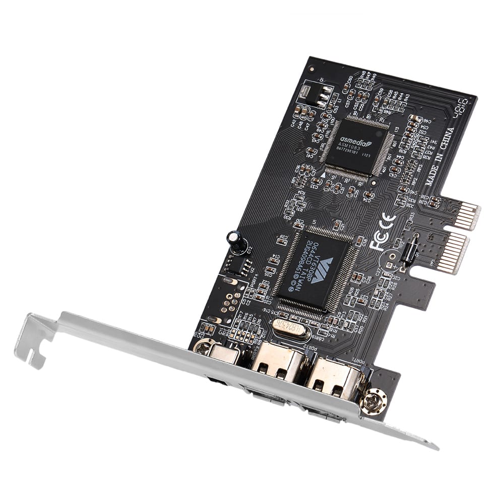 PCI-E 3 Ports 1394a 1394b Firewire Expansion Card
