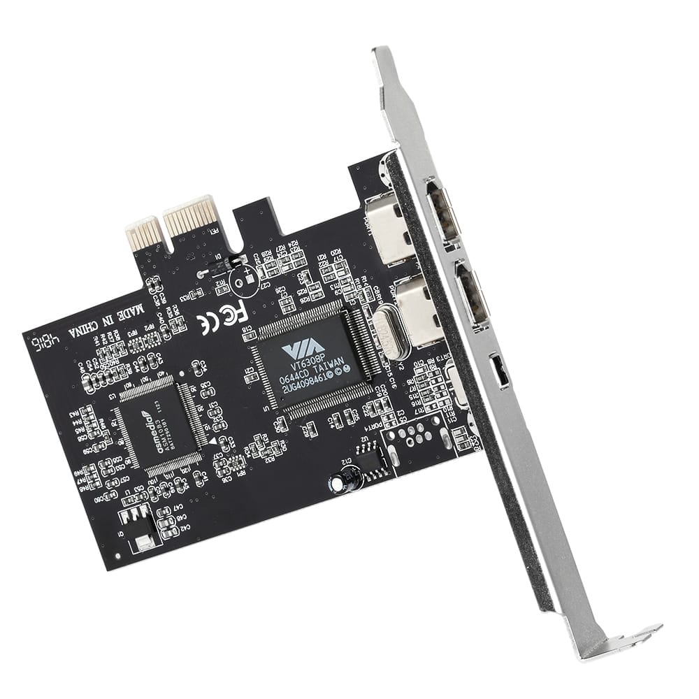 PCI-E 3 Ports 1394a 1394b Firewire Expansion Card