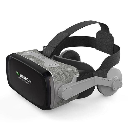 VR SHINECON G07E Virtual Reality 3D Video Glasses Suitable for 4.0 inch - 6.3 inch Smartphone (Grey)