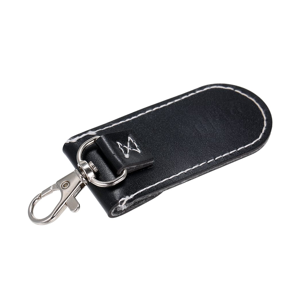 U Disk Leather Hasp Storage Bags Protective Cover for U Disk