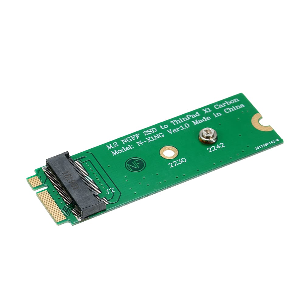 NGFF M.2 to X1 Carbon 2013 Notebook SSD Converter Adapter