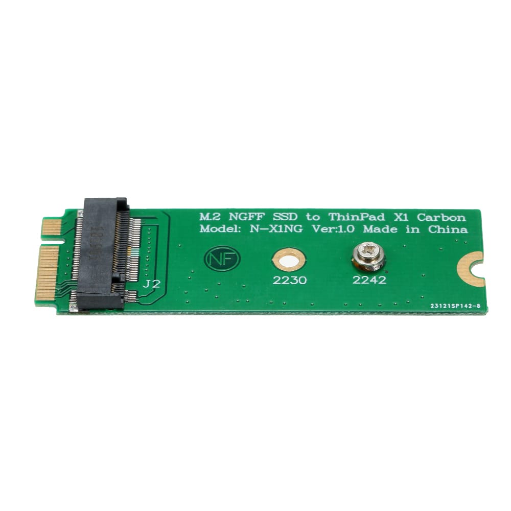 NGFF M.2 to X1 Carbon 2013 Notebook SSD Converter Adapter