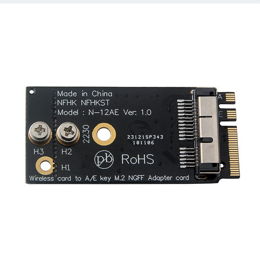 EP-108 Wireless Card to NGFF M.2 Key A/E Adapter BCM94360CS2