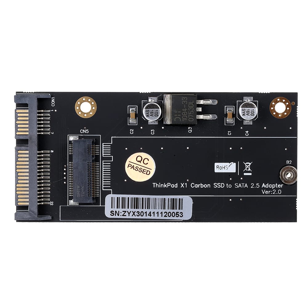 20+6 Pin SSD to SATA 2.5