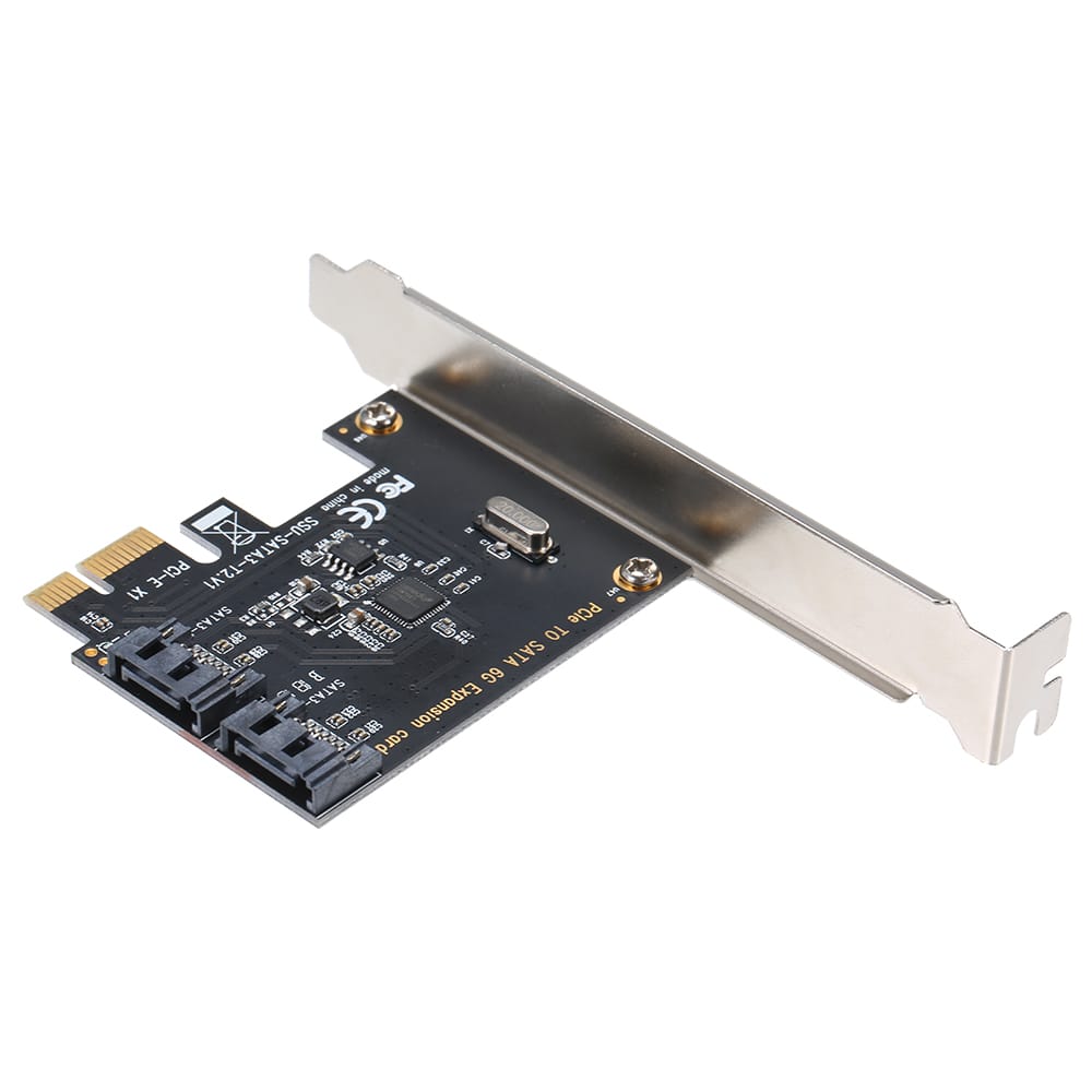 PCI-e to Dual SATA 3.0 Expansion Card Converter 2 Port SATA
