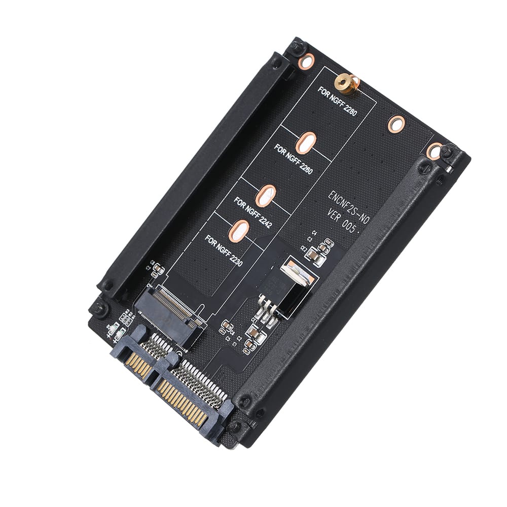 NGFF to SATA Adapter Card M.2 KEY B-M SSD SATA3.0 Converter