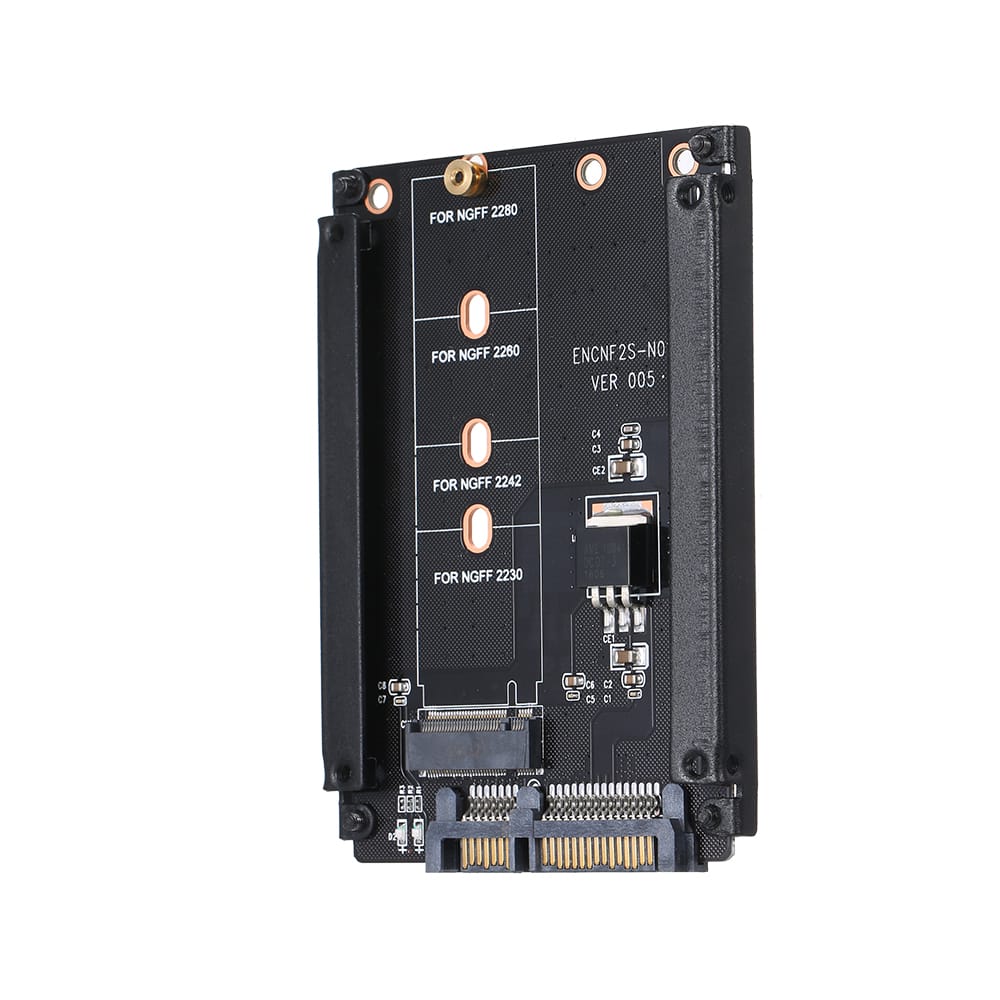 NGFF to SATA Adapter Card M.2 KEY B-M SSD SATA3.0 Converter