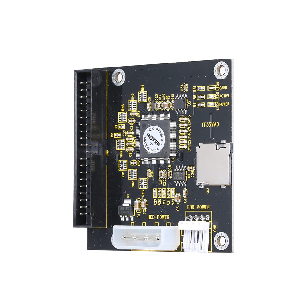 TF to 3.5in IDE Micro SD to IDE 44Pin Hard Disk Adapter Card
