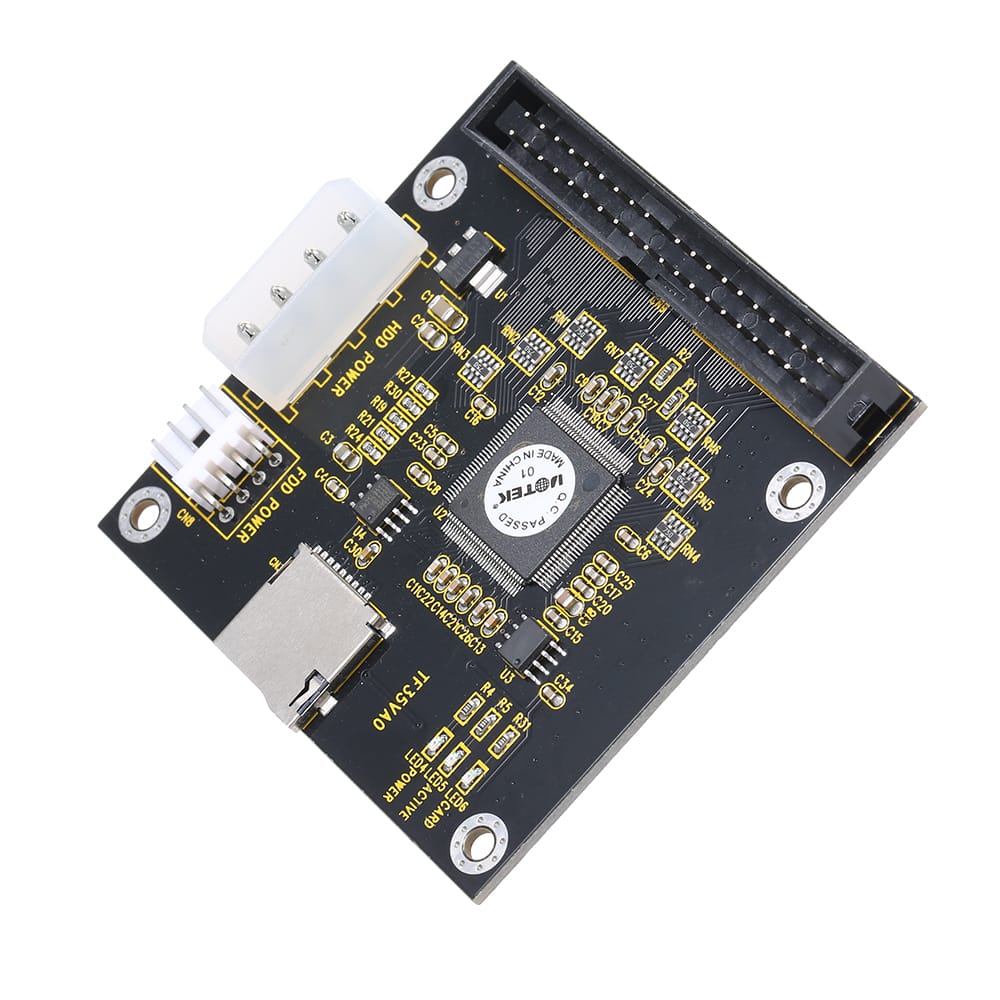 TF to 3.5in IDE Micro SD to IDE 44Pin Hard Disk Adapter Card