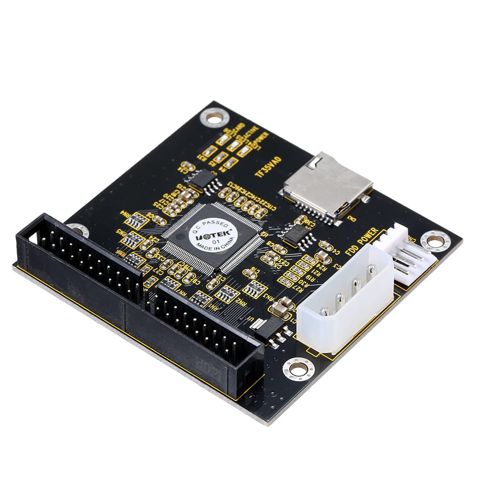 TF to 3.5in IDE Micro SD to IDE 44Pin Hard Disk Adapter Card