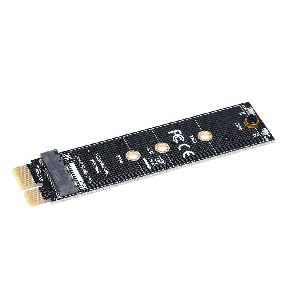 PCI-E to NVME M.2 Adapter Card SSD Card Reader Support