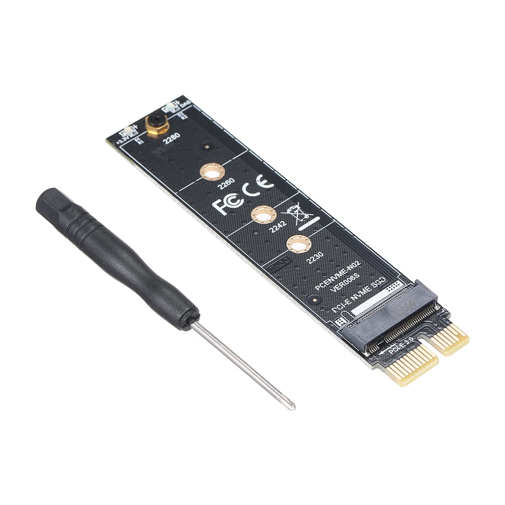PCI-E to NVME M.2 Adapter Card SSD Card Reader Support
